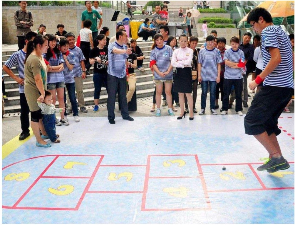 traditional game - hopscotch